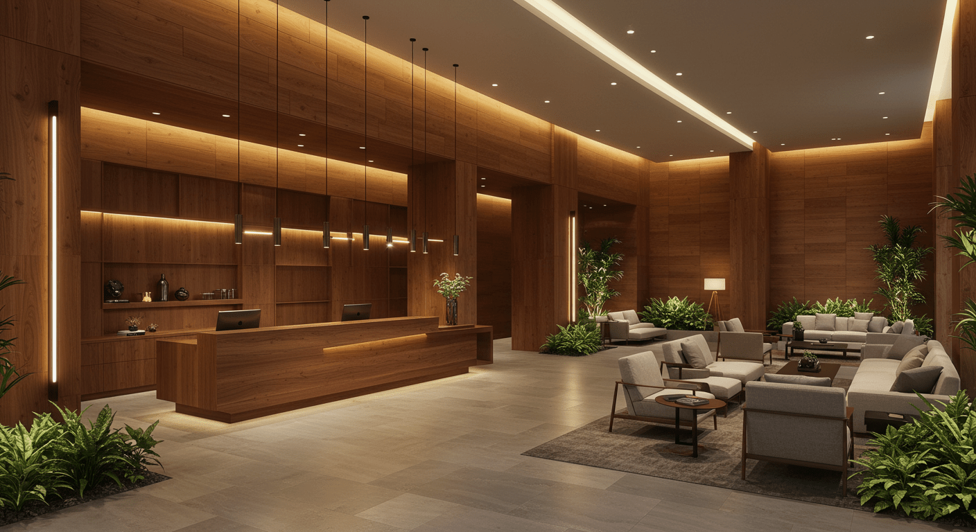 Otel Lobi Tasarımı